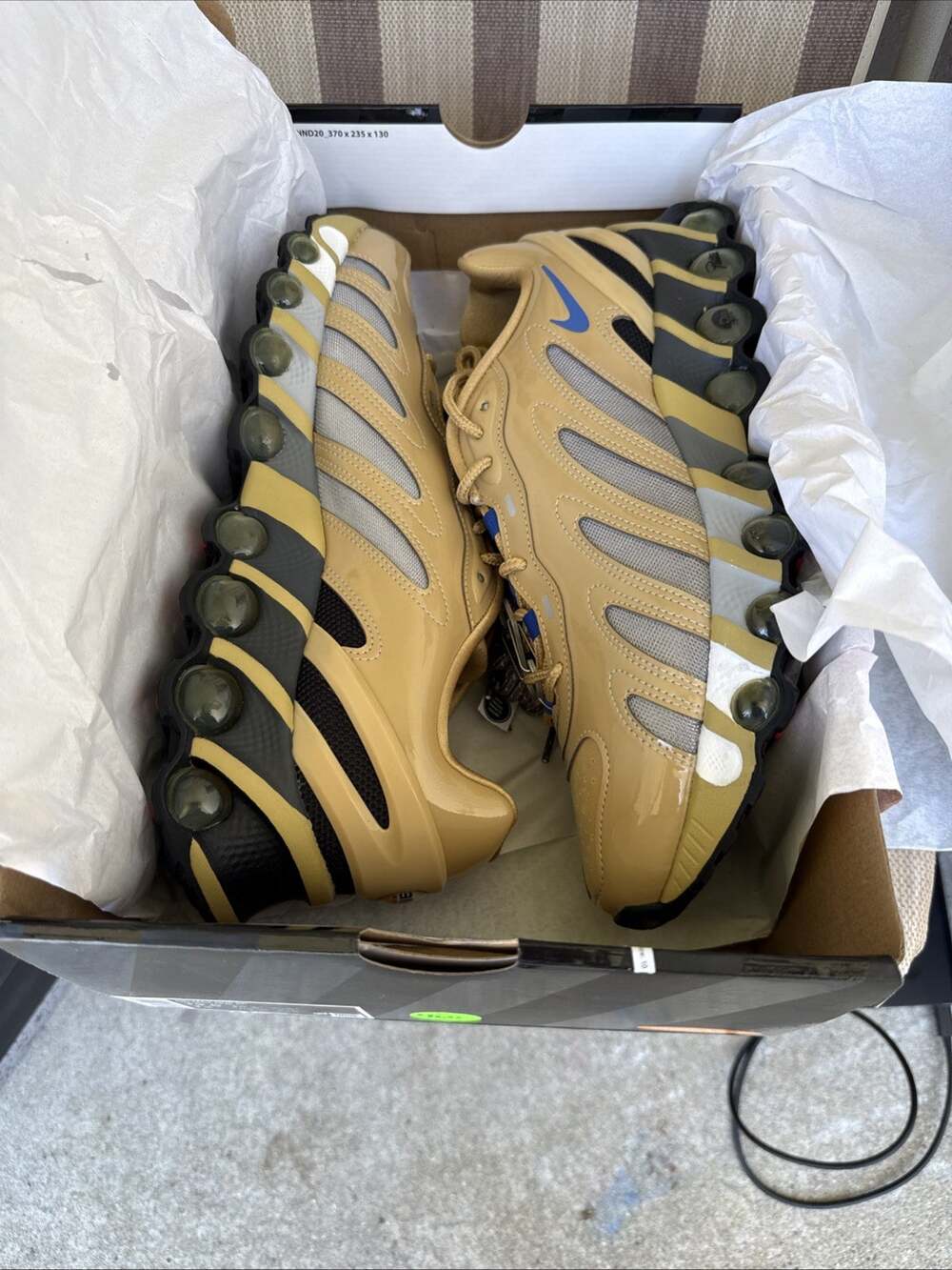 Size 12.5 - Patta x Nike Air Max DN8 Club Gold